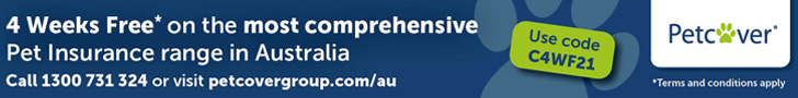 Pet Cover Australia - 4 weeks free